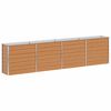 vidaXL Vrtna visoka greda Svetlo rjava 320 x 40 x 77 cm