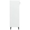 vidaXL Omarica za čevlje bela 60x35x105 cm konstruiran les