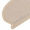 vidaXL Samolepilne preproge za stopnice sisal 30 kos 65x21x4 cm berber