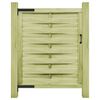 vidaXL Vrtna vrata impregnirana borovina 100x125 cm zelena