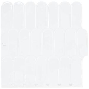 vidaXL Plo&scaron;čica perja 10 pcs Bela 30 x 30 cm Poliuretan in PET