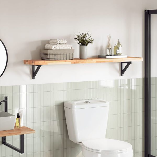 vidaXL Mizna plo&scaron;ča 140x30x4 cm pravokotna trden akacijev les