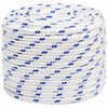 vidaXL Večnamenska uporabna vrv 18 mm 25 m Bela in modra PP