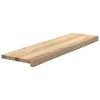 vidaXL Podloge za stopnice 4 kosi 90x25x2 cm trdna hrastovina