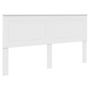 vidaXL Vzglavje Bela 100 cm Konstruirano leseno