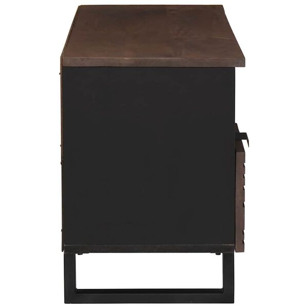 vidaXL TV enote s predalom Oreh 100 x 33 x 46 cm Konstruiran les