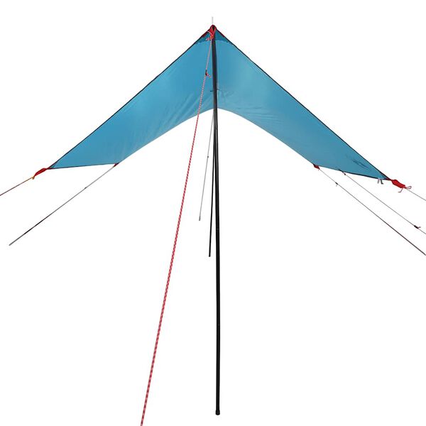 vidaXL Avtomobilski šotor moder vodoodporen
