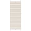 vidaXL Plise Zavesa velikost 40 x 125 cm Krem barva