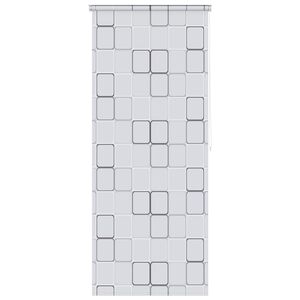 vidaXL Rolo zavesa za prho 120x240 cm kvadratni vzorci