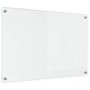 vidaXL Kuhinjski panel Transparentno 90 x 60 cm kaljeno steklo