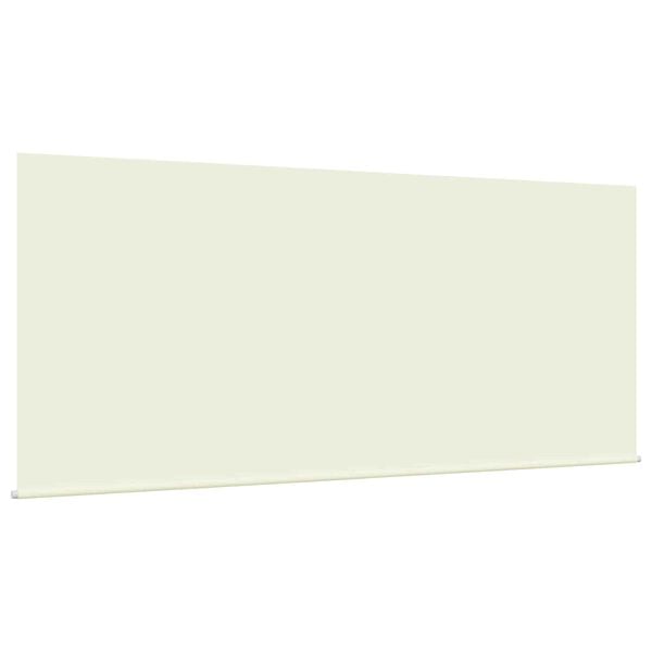 vidaXL Retraktilna tenda krema 350 x 250 cm Poliester in aluminij