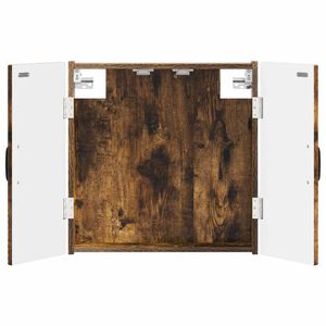 vidaXL Omara za tarče HAARLEM Dimljen hrast 52,5 x 10,5 x 53,5 cm