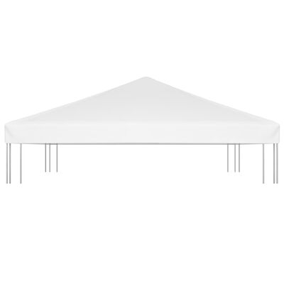 vidaXL Streha za paviljon 270 g/m² 3x3 m bela