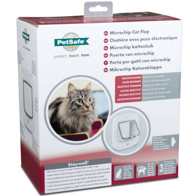 PetSafe Mačja loputa z mikročipom bela PPA19-16145