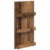 vidaXL Regal za revije Star les 51 x 11 x 102 cm Inženirski les