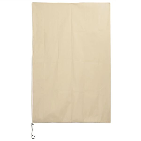 vidaXL Koprena za rastline iz flisa z zadrgo 4 kosi 70 g/m&sup2; 1x1,55 m