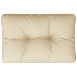vidaXL Blazina za kavč iz palet bež 50x40x12 cm