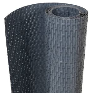 vidaXL Balkonsko platno antracitno 300x90 cm poli ratan
