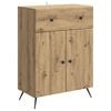vidaXL Strani &scaron;al Artisan hrast 66 x 34,5 x 90 cm Inženirski les