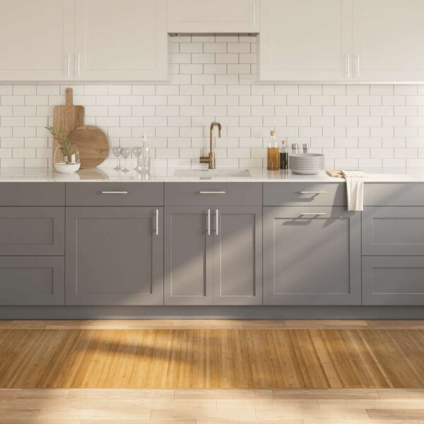 vidaXL Preproga pravokotna naravna 80x400 cm bambus