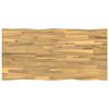 vidaXL Miza z naravno robom 120 x 60 x 3,2 cm Pravokotna
