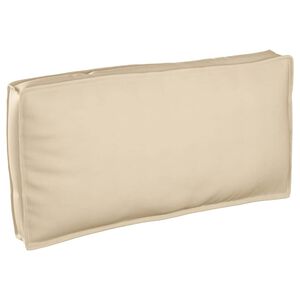 vidaXL Blazina Bež 120 x 60 x 12 cm Oxford tkanina