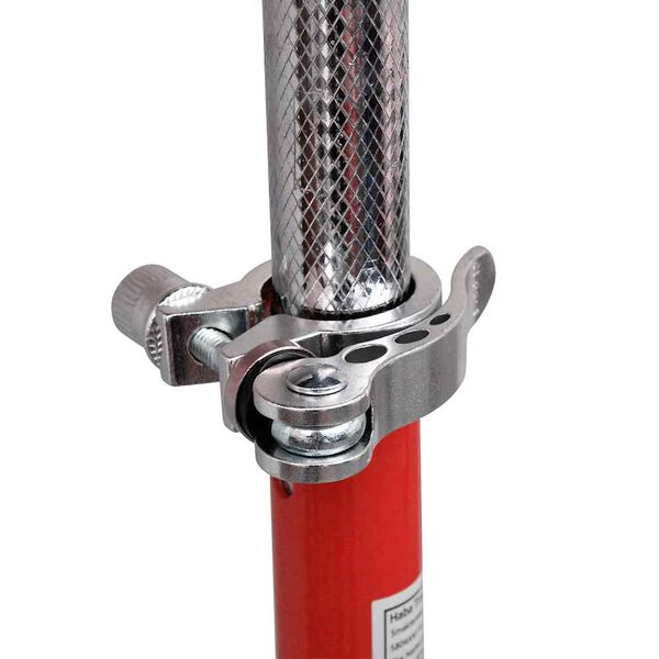 vidaXL Rdeč nastavljiv monocikel 20"