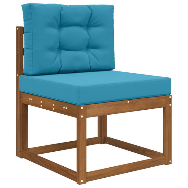 vidaXL Zunanja blazina za kavč 2 pcs Kraljevo modra Poliester