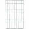 vidaXL Komplet ograje za ribnik 8 pcs Zelena 50 x 80 cm Jeklo