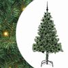 vidaXL Božično drevo Zelena 180 cm PVC