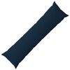 vidaXL Prevleka za blazino HEERLEN Modra 40 x 145 cm Mikrofibra