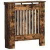 vidaXL Pokrov radiatorja Dimljen hrast 78 x 19 x 81,5 cm