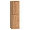 vidaXL Garderobna omara PANAMA Med 51 x 50 x 185 cm Trdna borovina