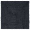 vidaXL Preproge za povr&scaron;ine Kvadrat Temno siva 200 x 200 cm Juta