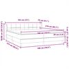 vidaXL Box Spring postelja z vzmetnicami Roza 180x210 cm Velvet