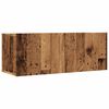 vidaXL Stenske TV omarice 2 kosa starinski les 80x30x30 cm