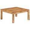 vidaXL Klubska mizica 80x80x40 cm trden akacijev les