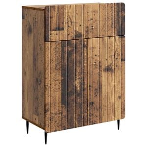vidaXL Strani &scaron;al s predalom Star les 66 x 34,5 x 92 cm Inženirski les