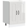 vidaXL Osnovna omarica za umivalnik Kalmar bela 60x46x81,5 cm