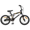 vidaXL BMX Kolo 16 Palcev za 5-8 let Črna
