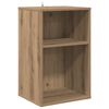 vidaXL Omara za plo&scaron;če Artisan hrast 38 x 33 x 61 cm Inženirski les