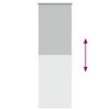 vidaXL Roller Blind Blackout svetlo siva 55x150 cm &Scaron;irina tkanine