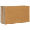 vidaXL Strani &scaron;al Umetni hrast 100 x 35 x 59 cm Konstruiran les