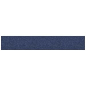 vidaXL Stenska glavna postelja 12 kos 90 x 15 cm Modra blago