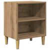 vidaXL Nočna omarica artisan hrast 40x30x50 cm inženirski les