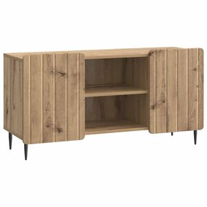 vidaXL TV omarica 102 x 34,5 x 52 cm Artisan hrast Inženirski les
