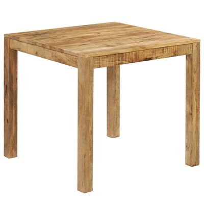 vidaXL Jedilna miza iz trdnega mangovega lesa 82x80x76 cm