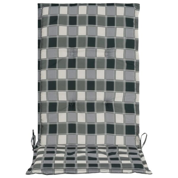 vidaXL Potiskane blazine za vrtne stole 2 kosa večbarvne 120x50x3 cm