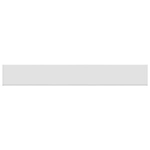 vidaXL Okenski nadstre&scaron;ek Bela 140 x 20 x 4,5 cm PVC
