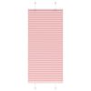vidaXL Plisirana zavesa roza 55x150 cm &scaron;irina blaga 54,4 cm poliester